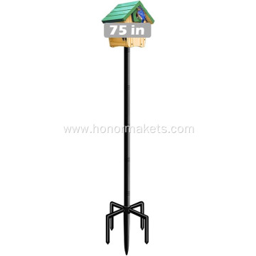 Universal Mounting Bird House Pole Mount Kit outdoor Adjustable Heavy Duty Bird Feeder Pole